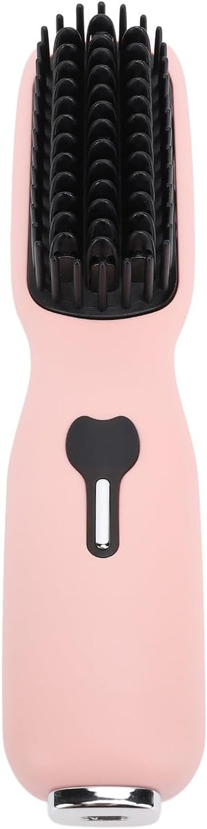 Hair Straightener Brush Straightening Brush with 11 Temperature Adjustment LED Display Heat Brush Straightener for Women Flat Iron Comb for Thick Curly Hair