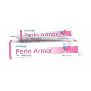 Perio Armor 1.7% HP Oral Cleansing Gel for Healthy Gums and A White Smile - Boost Whitening &amp Freshness with This Non-Invasive Treatment 3 oz Bubblegum