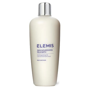 ELEMIS Skin Nourishing Milk Bath 400ml ? Softening Body Cleanser for Dry Skin Gently Moisturizes &amp Soothes with Milk Protein &amp Oat Extract