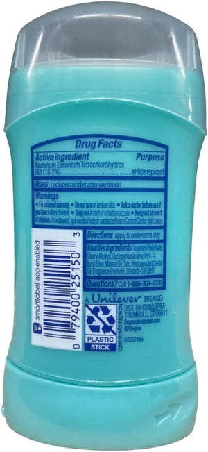 Degree Women Sheer Powder Anti-Perspirant &amp; Deodorant 1.6 oz (Pack of 6)