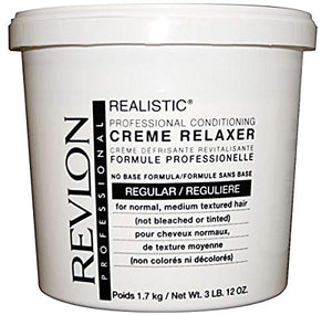 Revlon Realistic No Base Relaxer 60Oz [Reg] (Pack of 4)
