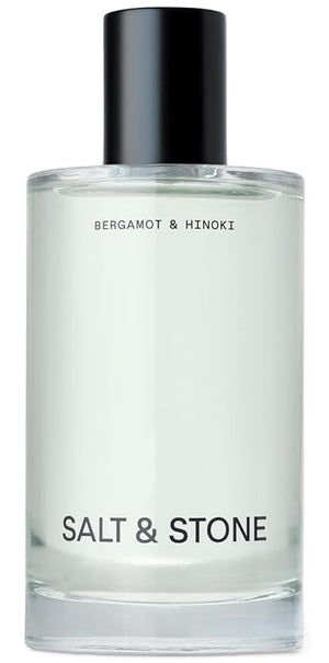 Salt &amp Stone Body Mist Bergamot &amp Hinoki Scent Skincare Infused Hair &amp Body Spray for Women and Men Hydrating Fragrance with Glycerin and Red Algae Vegan Cruelty Free 3.4 fl oz