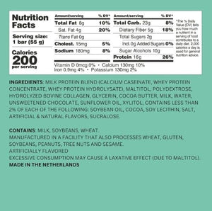 Barebels Protein Bars ? Variety 4-Pack (Key Lime Pie, Salted Peanut Caramel, Caramel Choco, Wild Cherry, Minty Chocolate) ? 16?20g Protein per Bar (Minty Chocolate)