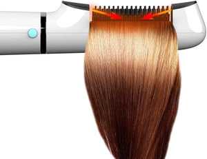 InStyler Airfocus Hot Brush Ceramic Heated Styling Tool White