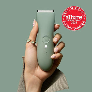 MERIDIAN The Trimmer Premium - Body Hair Trimmer &amp Electric Shaver for Men and Women for Pubic Hair Chest Legs &amp Bikini Line Waterproof &amp Rechargeable Onyx