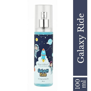 Beautisooul Galaxy Ride Body Mist for Kids - Where Adventure Meets Happiness! Gentle and Skin-Friendly Ingredients | Perfect for Kanjak gifting | Body Perfume for kids - 100 ml