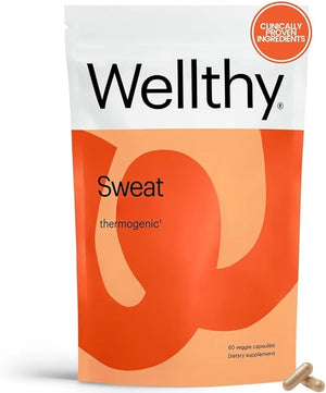 Wellthy Daily Thermogenic ? Capsimax, Green Tea &amp; L-Carnitine ? Belly Thermogenic for Women ? Natural Weight Loss, Craving Control &amp; Energy Support, 60ct
