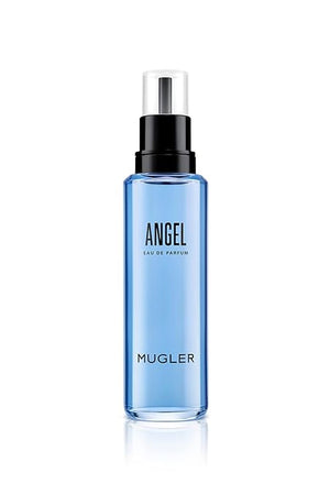 Mugler Angel Refill - Eau de Parfum - Women's Perfume - Ambery &amp Woody - With Bergamot Praline and Patchouli - Long Lasting Fragrance - 3.3 Fl Oz
