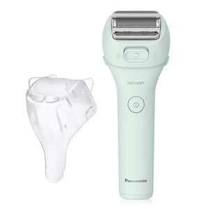 Panasonic Electric Bikini Trimmer Women's Waterproof Full-Body Cordless Electric Razors for Women with Bikini Attachments 3 Hypoallergenic Blades for Travel Shower and Everyday Use - ES-AWL6AG
