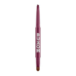 BUXOM Power Line Plumping Lip Liner, Long Lasting, Waterproof &amp; Retractable Lip Pencil, Moisturizing Formula with Peptides &amp; Vitamin E, Matte Finish, Cruelty-Free, No Sharpening Needed