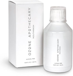 Mouthwash + Tooth Oil | 2-in-1 Formula | Oil Pulling Solution | Alcohol and Fluoride Free | Ozone Sunflower Seed Oil with Peppermint for a Fresh Healthy Mouth