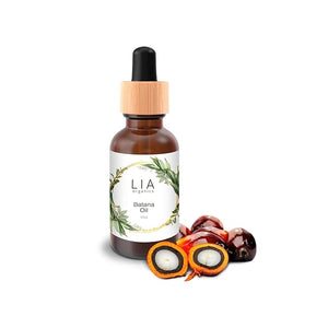 Lia Organics Batana Oil - 100 Percent Pure Batana Oil Organic - Holistic Golden Herbal Batana Oil- Dr. Sebi - Pure Batana Oil from Honduras - For Men Women Postpartum Thinning Hair Hair Loss