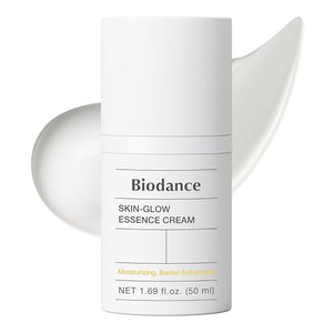 BIODANCE Skin-Glow Essence Cream, Moisturizing, Anti-Aging, Hyaluronic Acid &amp; Ceramide Facial Moisturizer, Korean Skincare, Stocking stuffers for teen girls | 1.69 fl.oz, 50ml