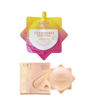 Hikari Skin Essentials Ultra Fresh &amp Premium Sun Perfect Tinted Sunscreen - 50ml each