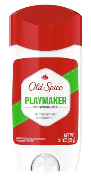 Old Spice Playmaker Anti-perspirant &amp Deodorant 3 oz (Pack of 6)