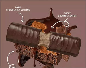 Puff Protein Bars Variety Pack ? 14 Count 7 Coconut Puff 7 Brownie Batter Puff ? 17g Protein Only 140 Calories Gluten-Free