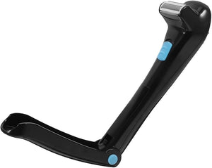 Electric Back Shaver for Men Rechargeable Black Razor for Back Hair Removal Professional Grooming Tool Ergonomic Handle for DIY Use