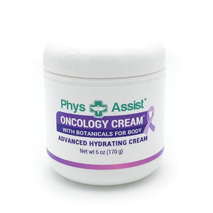 PhysAssist - Oncology Body Cream with Botanicals 6 oz. Soothing and Hydrating to Stressed Skin. Made with Oils of Lavender Calendula and Peppermint. Non-Irritant Clinically Tested.