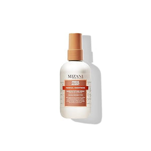 Mizani Press Agent Blow Dry Serum - Heat Styling Serum Moisturizes &amp Protect Hair from BlowoutsThermal Smoothing and Heat Protection For Dry Frizzy Hair With Argan Oil