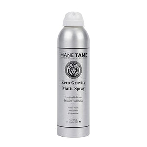 MANE TAME Zero-Gravity 7oz Matte Finish Spray - Adds Instant Fullness Volume Texture and UV Protection for Thicker Styled Hair