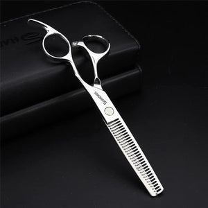 Barber hair scissors, Axemoore professional haircut Cutting Scissors/Shears set- 6", made of Japanese stainless steel, especially (6 in- tooth-B)