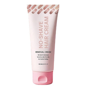 New No Shave Hair Removal Cream Fast and Gentle Suitable for Sensitive Skin Moisturizes and Nurtures Skin Leaving it Soft and Protected after Hair Removal