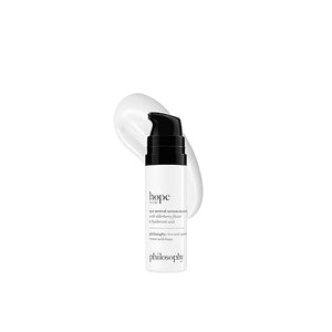 philosophy hope in a jar eye revival serum eye cream - with hyaluronic acid elderberry extract &amp tangerine peel extract- hydrates and reduces puffiness - 0.5 fl oz
