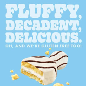 Pure Protein Zig Zag Cake Protein Bars, Vanilla Cake with Milk Chocolate Frosting, 19g Protein, Gluten Free, Low Sugar, 1.76 oz, (2 Pack of 4 Bars)