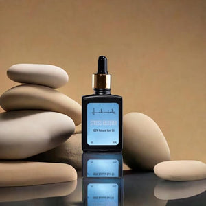 All That Glitters Natural Hair Oil (light blue)