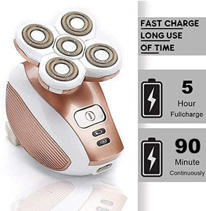 Painless Electric Razor for Women Rechargeable Waterproof Electric Shaver Cordless Hair Remover for Legs Face Lips Bikini Body Trimmer - As Seen On TV (Upgraded)