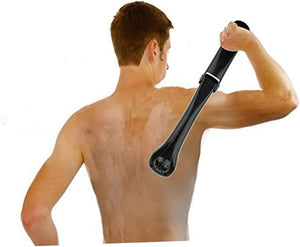 Electric Back Shaver for Men Ergonomic Design Razor for Back Hair Removal DIY Body Shaver Battery Operated Grooming Tool