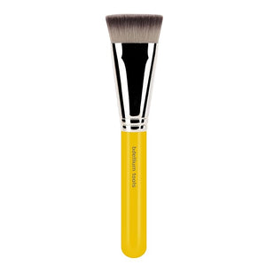 Bdellium Tools Professional Makeup Brush - Studio Series 987 Face Blending - With Soft Synthetic Fibers, For Sculpting Cheekbones and Adding Dimension (Yellow, 1pc)
