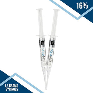 Polanight 16% 8 Syringe Pack Polanight Whitening Gel (8 Whitening Syringes Total)