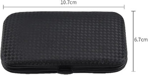 9 Pcs Daily Hand Foot Care Tools Set Stainless Steel Scissors Tweezer Ear Pick Nail Clippers Set Gift for Men Husband