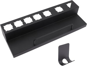 NOLITOY Sturdy Curling Iron Holder Punch Hair Curler Wall Rack for Home Salon Bathroom Space-Saving Design Strong Load Capacity Easy Installation