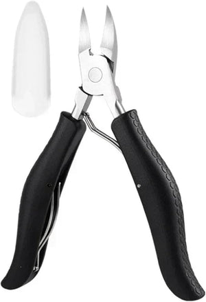 Nail Clippers Ingrown Toenail Podiatry Correction Nippers Cuticle Cutters Cut Paronychia Pedicure Manicure Hand Foot Care Tool(TypeA Black)