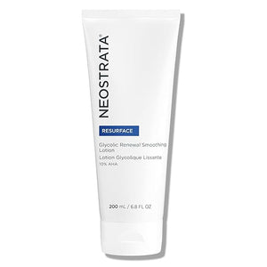 NEOSTRATA GLYCOLIC RENEWAL Smoothing Lotion Lightweight Skin Rejuvenation For Face Body and Hands Oil-Free Fragrance-Free 6.8 fl. oz.