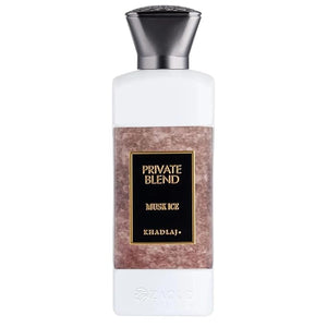 Khadlaj Private Blend Musk Ice ? Citrus Fruity Floral Musky ? Extrait de Parfum Long-Lasting Fragrance for Everyone 3.4 Ounce / 100 ml
