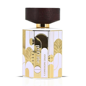 Ard al Zaafaran London Oud Eau De Parfum Spray 100ml (3.4 oz) Long Lasting Arabian Perfumes For Women Signature Ladies Perfume with Vanilla Iris Cinnamon &amp Oud Notes - Exotic &amp Refined Frag