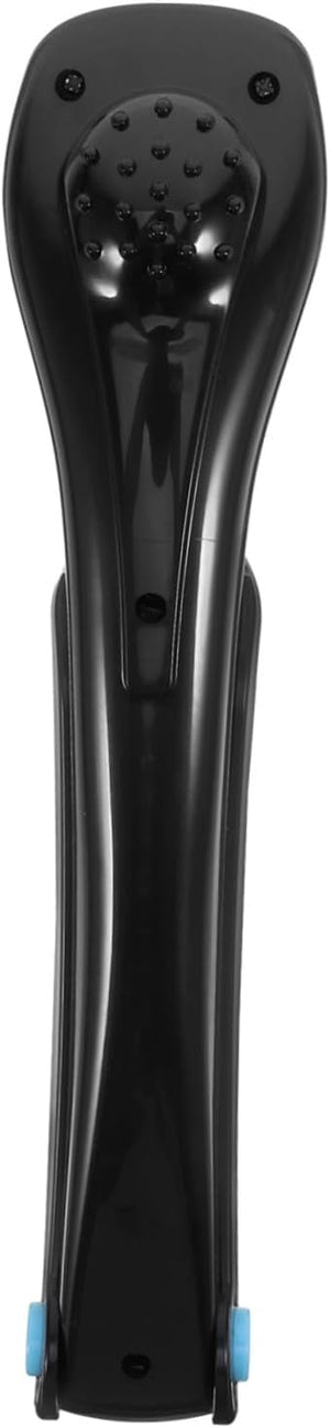 Electric Back Shaver for Men Rechargeable Long Handle Razor for Back Hair Removal Professional Grooming Tool in Black Color