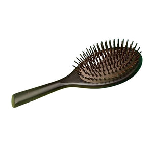 Wood Retro Hair Brushes Women Massage Hairbrush Scalp Massagers Hair Combs Air Cushion Hair Combs 9.4Inch(B)