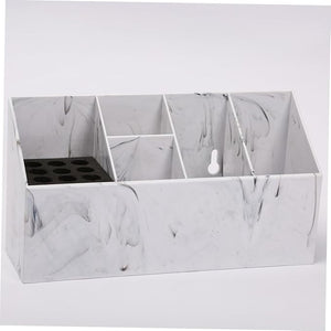 VALICLUD Hair Scissor Comb Holder Barber Tools Organizer for Salon and Home Use Portable Cosmetic Storage Box for Haircut Accessories Capacity Shear Case