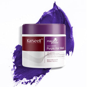Karseell For Blonde Silver Gray Highlighted Hair Purple Hair Mask Professional Neutralizes Brass &amp Yellow Tones 16.90 oz 500ml