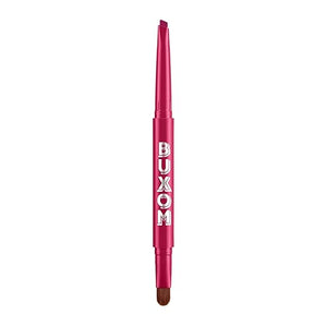 BUXOM Power Line Plumping Lip Liner, Long Lasting, Waterproof &amp; Retractable Lip Pencil, Moisturizing Formula with Peptides &amp; Vitamin E, Matte Finish, Cruelty-Free, No Sharpening Needed