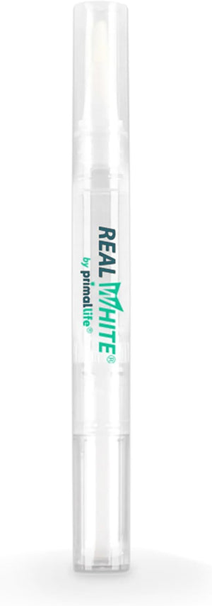 Primal Life Organics Real White Teeth Whitening Pens All-Natural Peroxide-Free Sensitivity-Free 3 Pack