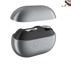 Easy Clip Nail Clippers Easy Clip Electric Nail Clippers - New 3 in 1 Polishing Clipper with Light Designed for Extra Hard/Thick Hands &amp Feet Nails for Limited Mobility People (Black)