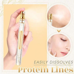 Instalift Protein Thread Lifting Set Soluble And Nano Gold Essence Combination Absorbable Collagen for Face Lift Line Carving (With 3 x Thread)