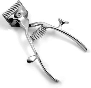 VIORNO Manual Hair Cutting ScissorManual Clipper Barber Trimmer Salon Hairdressing Hand Clipper Tools Classic Stainless Steel Manual Haircut Tool