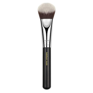 Bdellium Tools Professional Makeup Brush - Maestro Series 988 BDHD Phase I Large Foundation/Powder - With Soft Synthetic Fibers For Application &amp Blending (Black 1pc)
