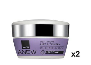 Lifting Avon Dual Eye System Anti Wrinkle Eye Cream PACK OF 2